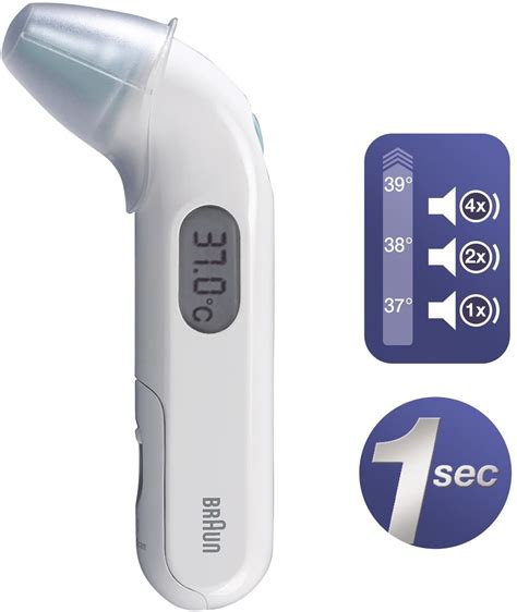 Braun Irt3030 Thermoscan 3 Ear Thermometer At Mighty Ape Nz