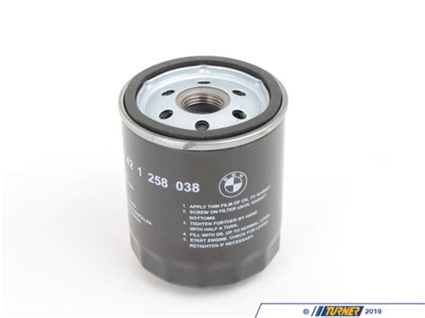 11421258038 Genuine Bmw Oil Filter E21 320i E30 M3 Turner Motorsport