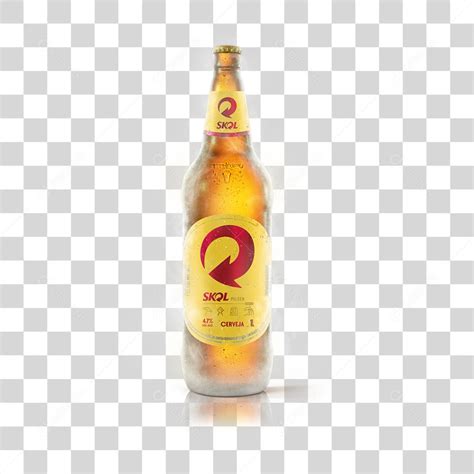 Cerveja Skol Litrão Gelada PNG Transparente download Designi