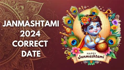 Janmashtami 2024 26 Or 27 August When Is Shri Krishna Janmashtami