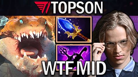 Primal Beast Dota 2 Gameplay T1 Topson Pioneer Of The Midlane TI12