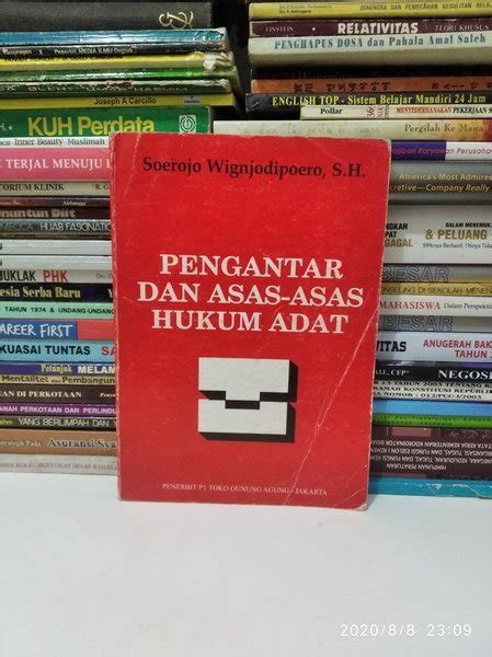 Jual Buku Pengantar Dan Asas Asas Hukum Adat Oleh Soerojo Di Lapak Toko