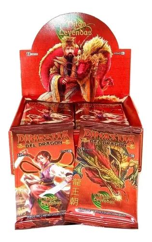 5 X Sobres Cartas Mitos Y Leyendas Dinastía Del Dragon Myl Cuotas sin