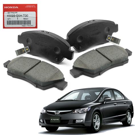 Front Brake Pad Genuine Set For Honda Civic Fd Ebay