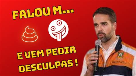 EDUARDO LEITE FALA M E DEPOIS PEDE DESCULPAS BOLSONARISTA É SEMPRE