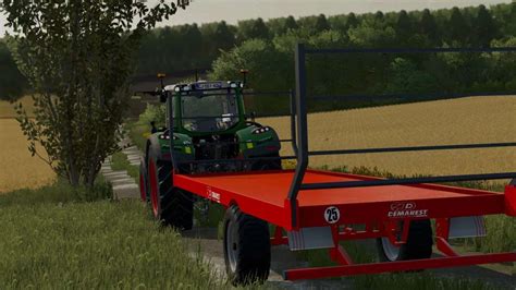 Demarest Flatbed Trailer v1.0 FS22 Mod | Farming Simulator 22 Mod