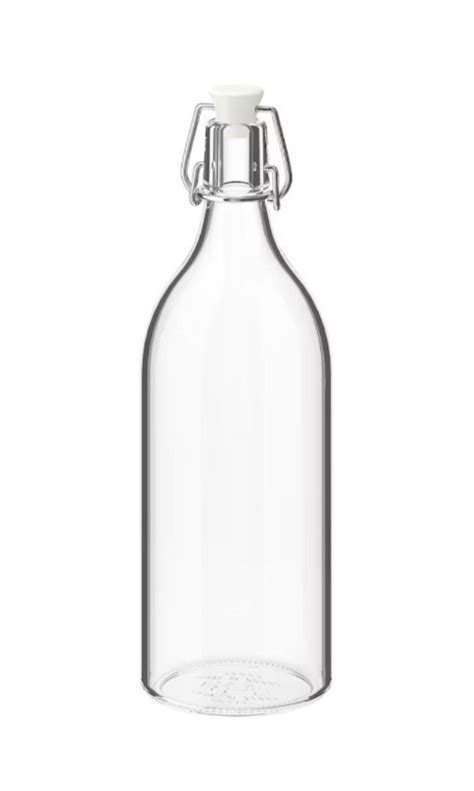 Ikea Korken 1 Litre Glass Water Bottle Furniture And Home Living Kitchenware And Tableware Water