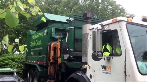 Waste Management 104653 ~ Cng Mack Leu Labrie Automizer Asl Youtube