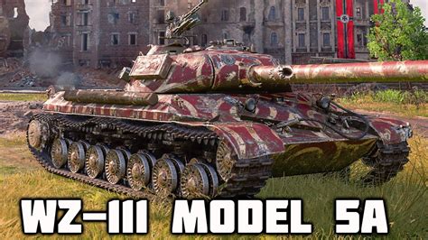 WZ 111 Model 5A WoT 5Kills 10K Damage YouTube