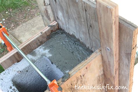 Pouring Concrete Walls Forms