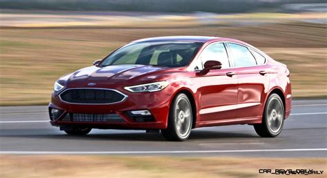 325hp V6tt 2017 Ford Fusion Sport Leads Refreshed Midsize Sedan Lineup Car Revs