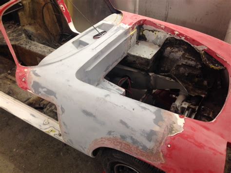 Fire damaged Lotus Elan Sprint restoration – CCK Historic