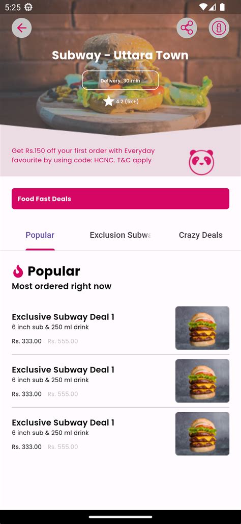 Foodpanda App Ui Clone Using Flutter Best Flutter Apps