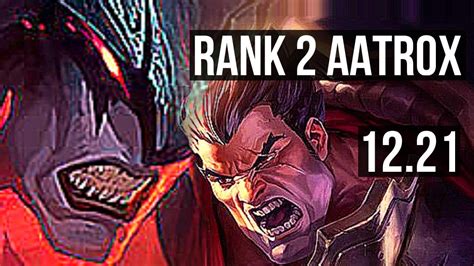 AATROX Vs DARIUS TOP Rank 2 Aatrox 8 2 7 Godlike TR Challenger