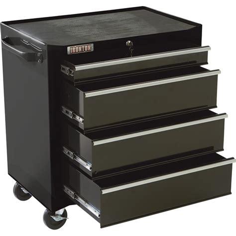 Ironton 26in 4 Drawer Rolling Bottom Tool Chest 26 13 16in W X 17 1