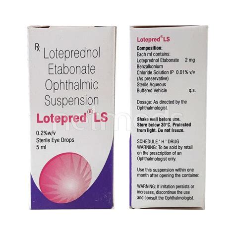 Lotepred LS 0 2 Eye Drops 5ml Price Uses Side Effects Netmeds