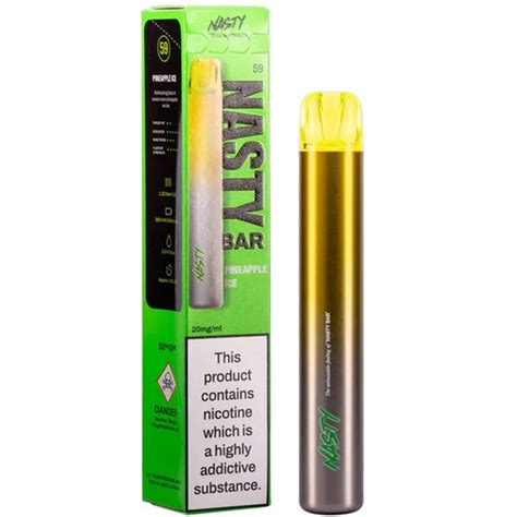 Nasty Bar Dx2 Disposable Vape 10 For £1999 Nasty Juice Disposables