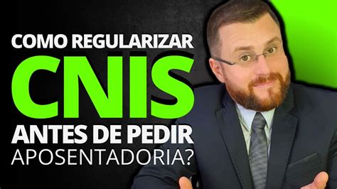 COMO REGULARIZAR O CNIS ANTES DE PEDIR APOSENTADORIA YouTube