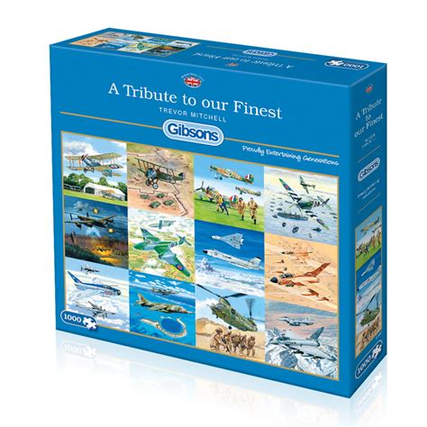 GIBSONS JIGSAW PUZZLE - A Tributle to finest 1000 Piece Puzzle