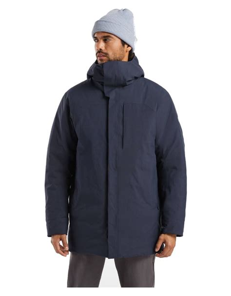 Arc Teryx Therme Parka M Black Sapphire Parkas Snowleader