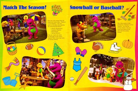 Barney s 1 2 3 4 seasons story by bestbarneyfan on deviantart – Artofit