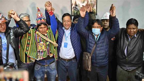 Candidato De Evo Morales Virtual Ganador De Elecciones En Bolivia