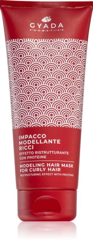 Gyada Cosmetics Linea Modellante Ricci Masque Hydratant Pour Cheveux