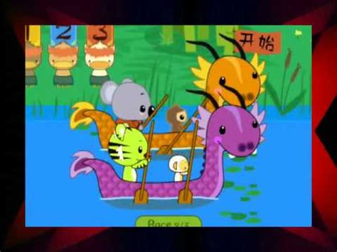 Ni Hao Kai Lan Dragon Boat Race Game YouTube