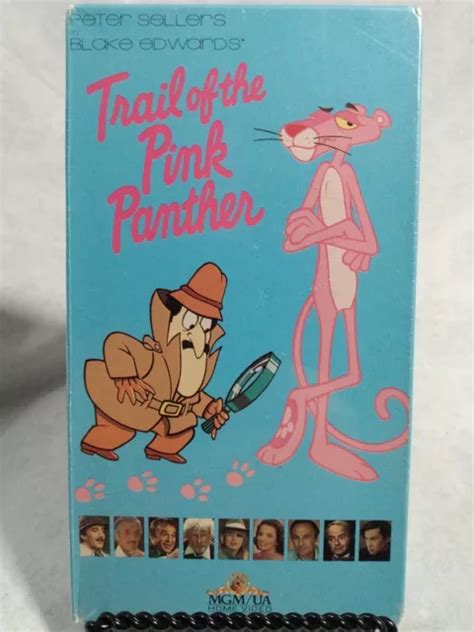 The Trail Of The Pink Panther Vhs Tape Rare Artwork Peter Sellers