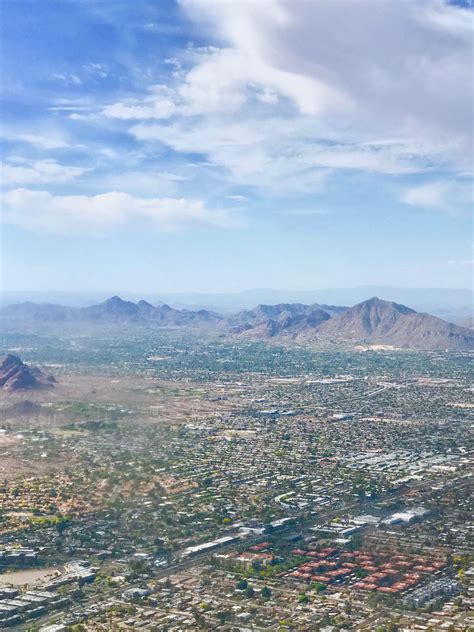 Aerial view of Phoenix, Arizona | Aerial view, Natural landmarks, Aerial