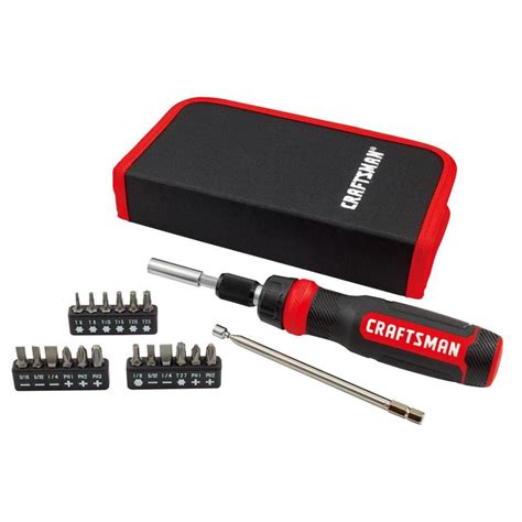 CRAFTSMAN 26-Piece Ratcheting Multi-Bit Screwdriver Set at Lowes.com