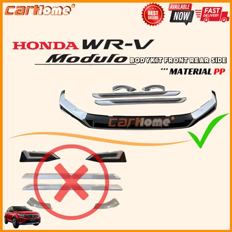 New Honda WR V WRV 2023 2024 Modulo Bodykit With Silver Colour Wrv