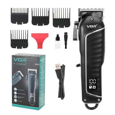 VGR V 683 Electric Hair Clipper Rechargeable Hair Trimmer Barber