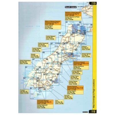 Book Map Kiwi Maps Pathfinder Nz Complete Road Atlas Kiwi Office