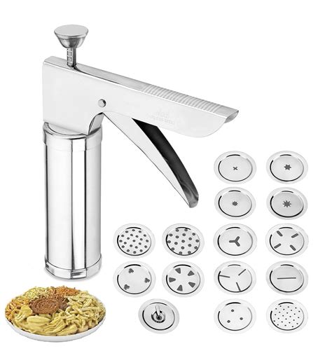 Buy Mahaveer Store Stainless Steel Kitchen Press Noodles Murukku Maker