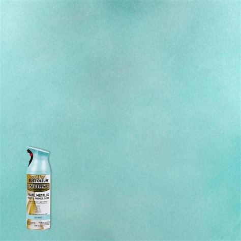 Rust Oleum Universal 11 Oz All Surface Pearl Metallic Sea Mist Spray