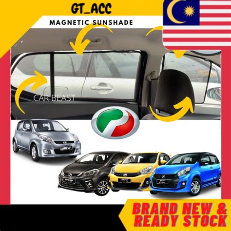 Perodua Myvi Old Lagi Best Icon Gen Magnetic Sunshade Ready Stock