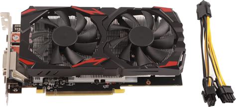 Placa gráfica RX 580 placa gráfica 8GB GDDR5 16 PCI Express 3 0 Bom