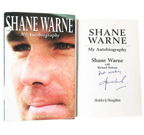 Shane Warne Signed Autobiography - CharityStars