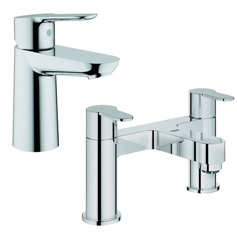 Grohe Bauedge Tap Package Bath Basin Tap