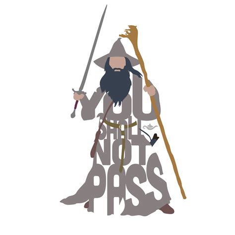 Gandalf You Shall Not Pass Wallpaper