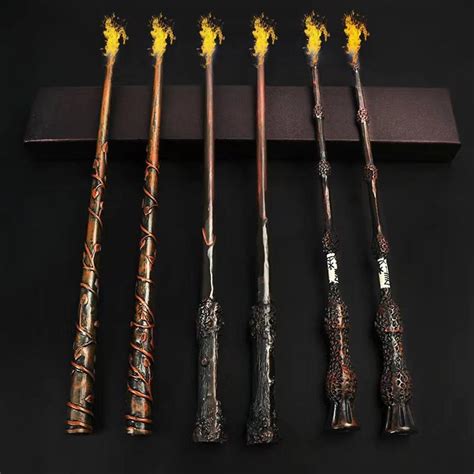 Hot Selling Harry Potter Fire Shooting Magic Wand Halloween Flash Paper