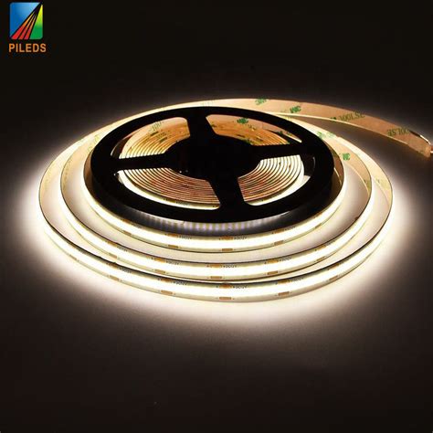 480leds COB LED Flexible Strip Lights Ra90 8mm 12v 24v With 120 Degree