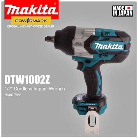 MAKITA DTW1002Z Brushless Cordless Impact Wrench 18V LXT Li Ion Bare