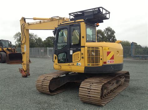 Komatsu 138 Thirteen Ton Zero Tail Swing Excavator For Sale Ridgway