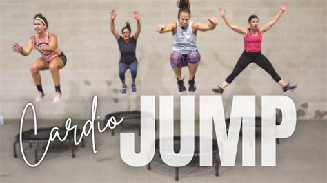 35 Min Trampoline Cardio Workout Jumpsport Rebounder Plus Strength Core Youtube