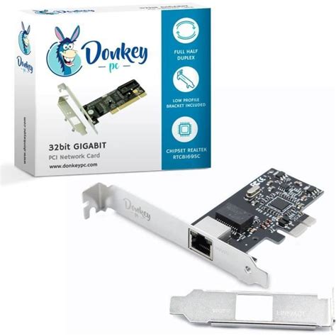 Carte R Seau Pcie Go Gigabit Jusqu Mbps Avec Chipset Realtek