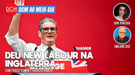 Partido trabalhista forma maioria no parlamento britânico 2 de Julho