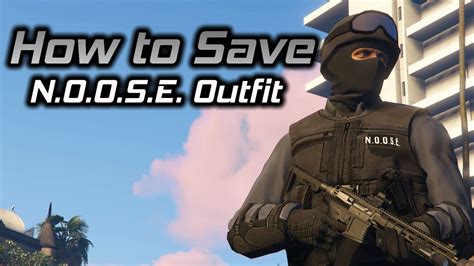 GTA Online How To Save N O O S E Outfit All Platforms No Transfers