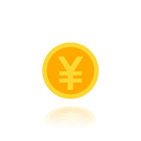 Premium Vector Yen Coin Vector Flat Icon